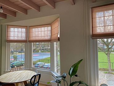 Linde nude2 vouwgordijnen