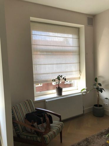 Linde kalk vouwgordijn