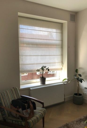 Linde kalk vouwgordijn